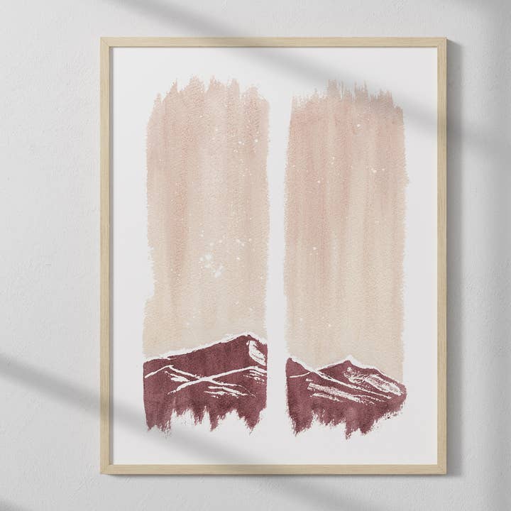 Wine Art Print | Deep Ruby for wholesale by Elysia Myers Wine Art