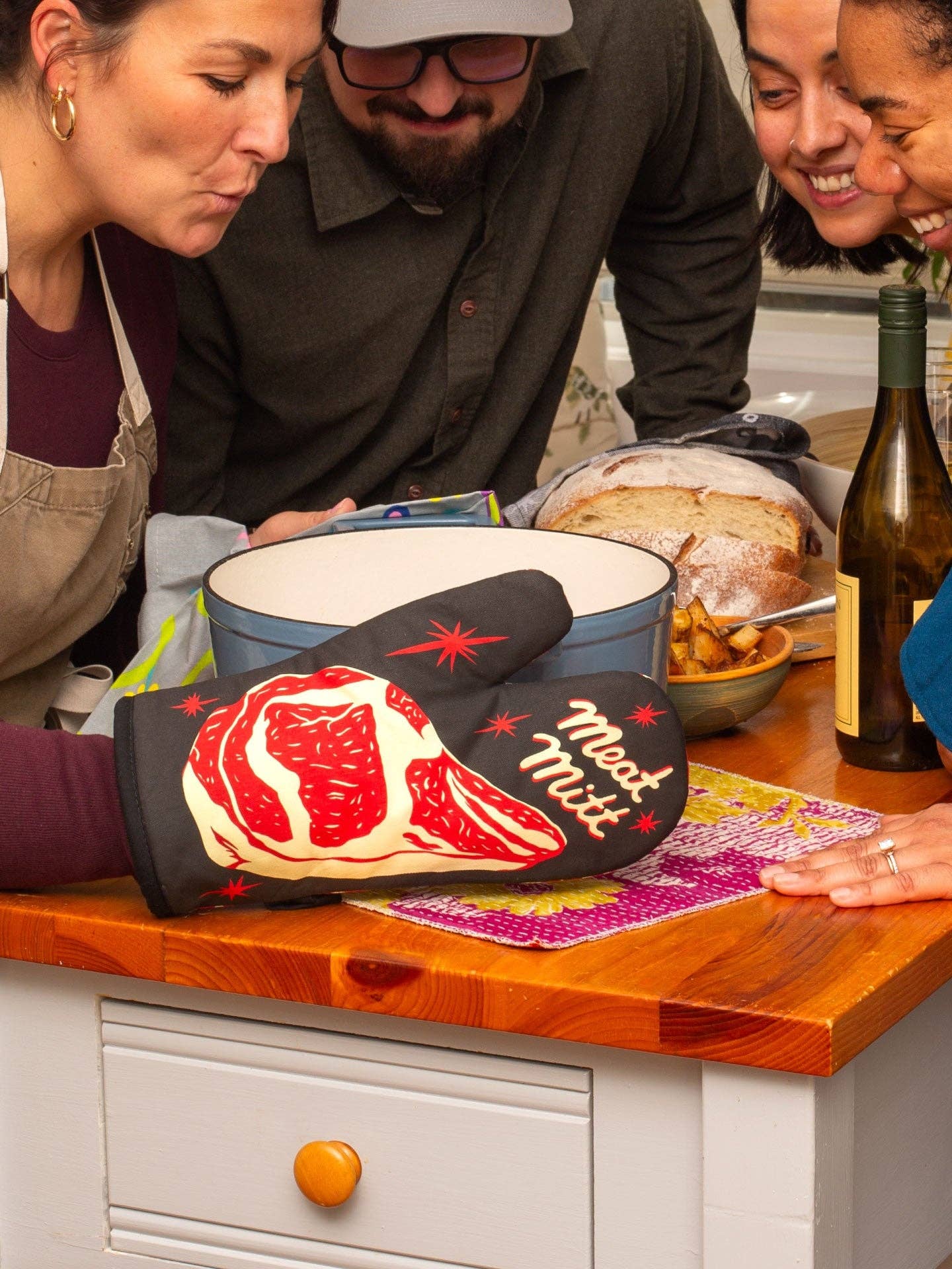 Incognito – wholesale Oven mitt/pot holder – WW157 Meat Mitt Oven Mitt2