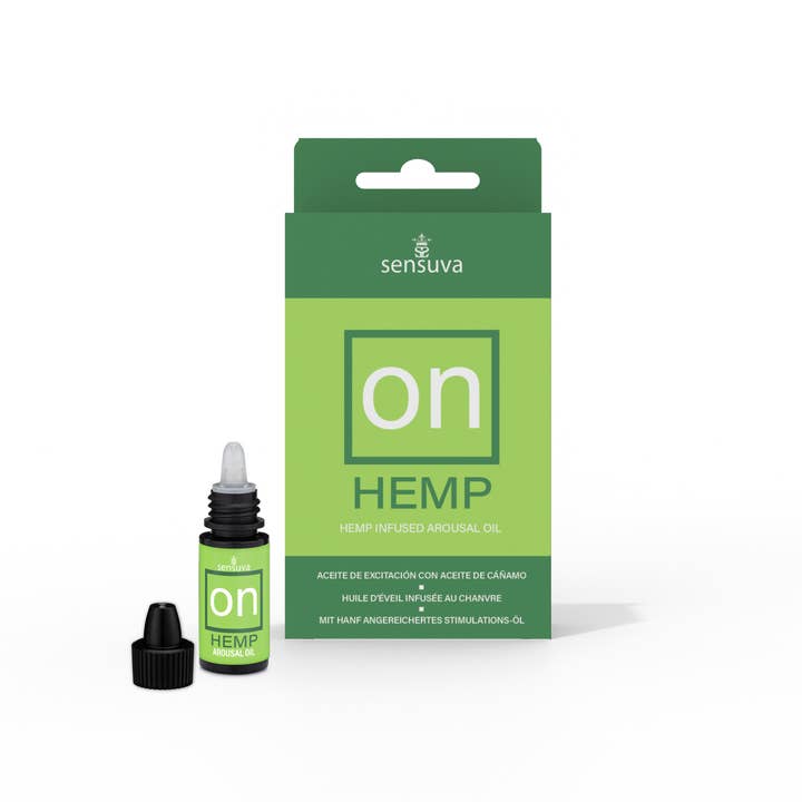 On™ Arousal Oil Hemp 5ml Medium Box for wholesale by Sensuva