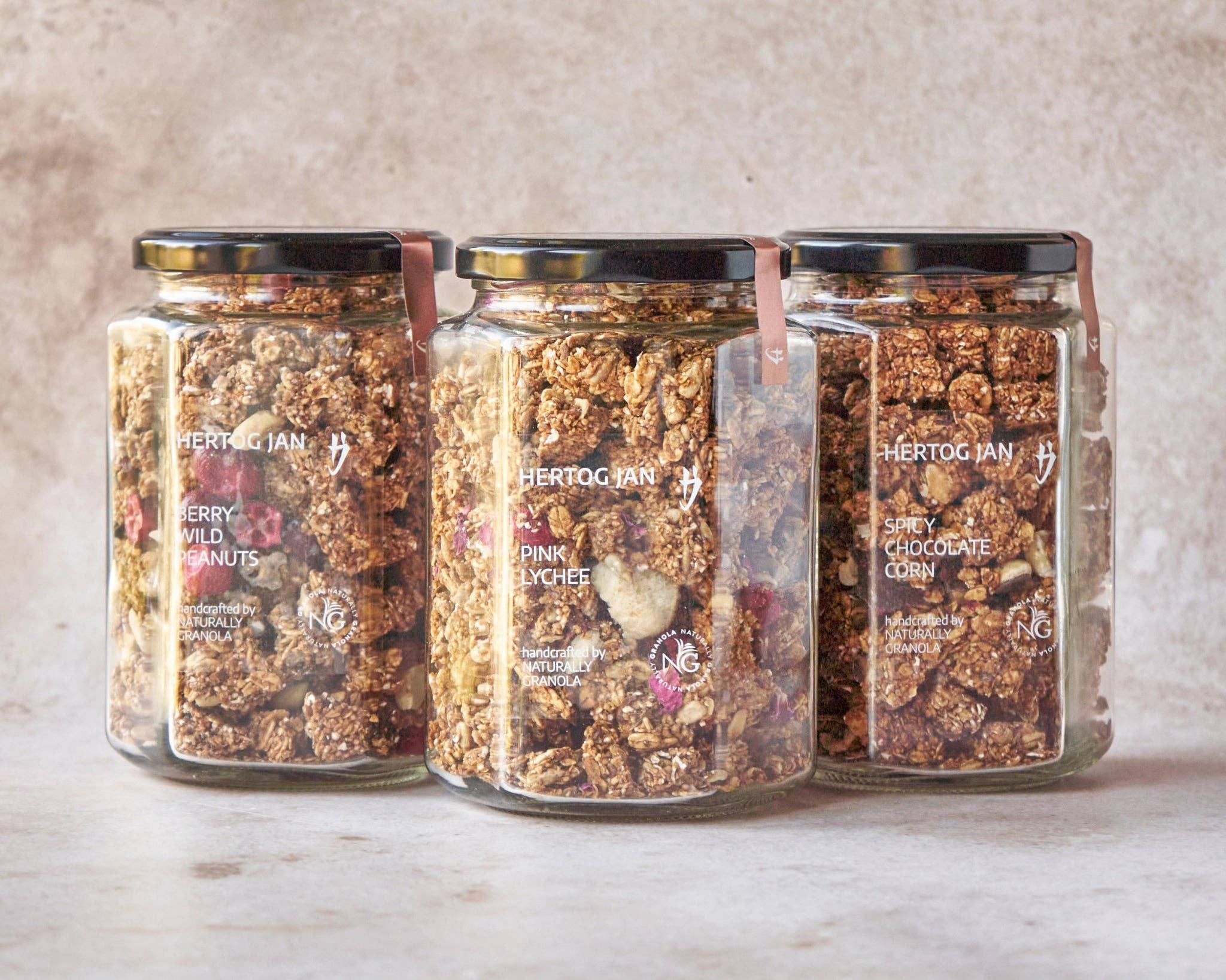 Naturally Granola - Wholesale Breakfast Cereal - Pink Lychee Granola - Exclusive 3-Star Michelin Chef S2