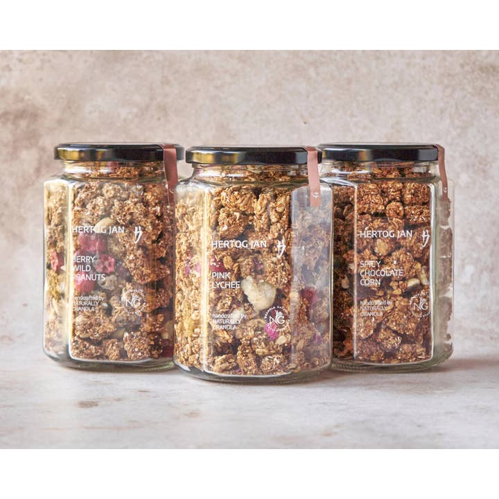 Naturally Granola - Wholesale Breakfast Cereal - Pink Lychee Granola - Exclusive 3-Star Michelin Chef S2