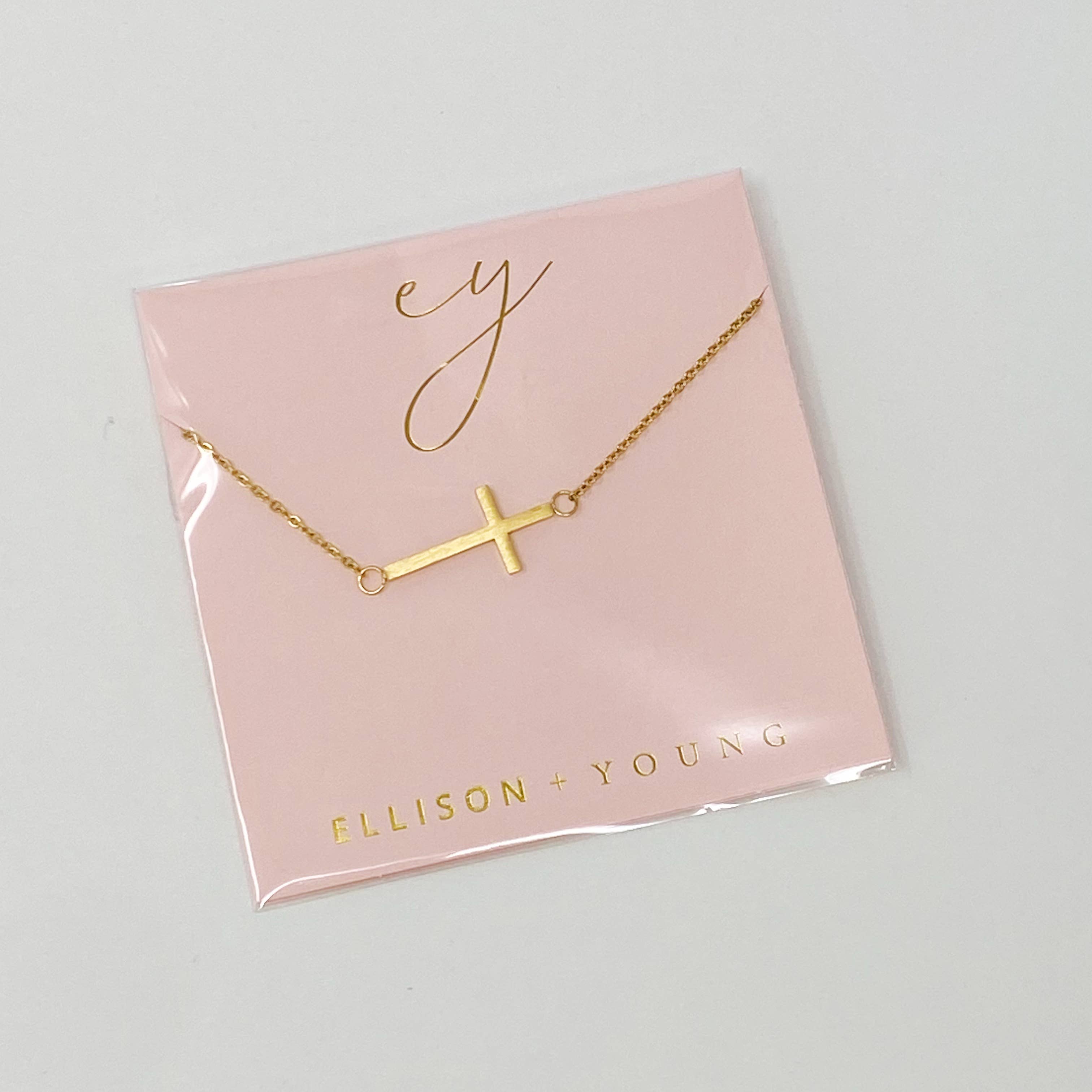 Ellison+Young - Wholesale Pendant/Charm Necklace - Kayla Cross Necklace5