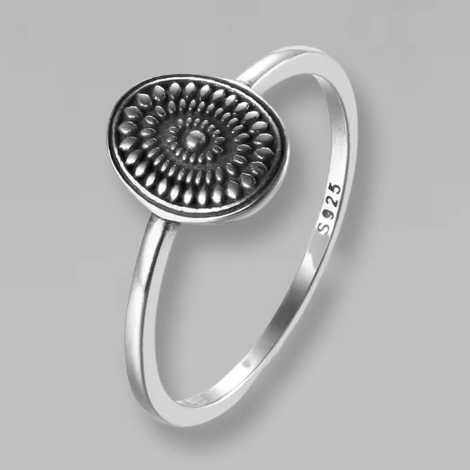 anello boho medaglione per la vendita all'ingrosso da parte di Surf Beni