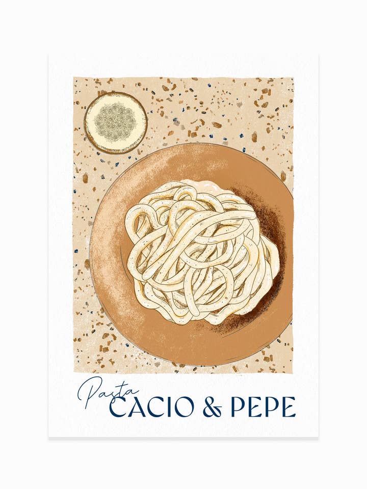 Visa Pasta Cacio e Pepe för wholesale av Septembre Papeterie
