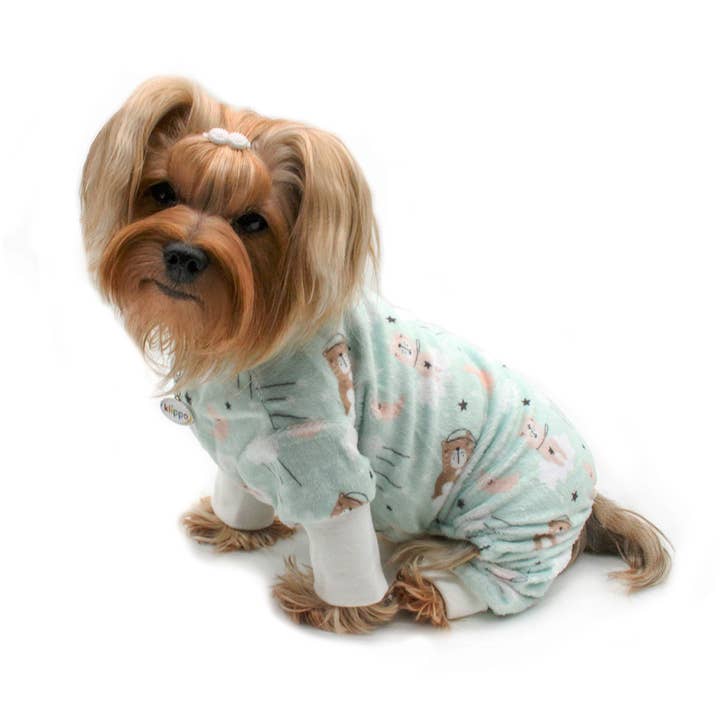 Ultra Soft Minky Bedtime Bears Pajamas for wholesale by Klippo Pet