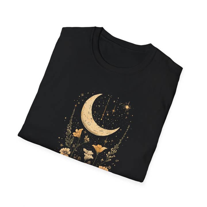 Upside Down Owl Farm - Wholesale Screen Printed T-Shirt - Women's - Celestial Garden Sweatshirt, Bohemian Shirts and Sweatshirts