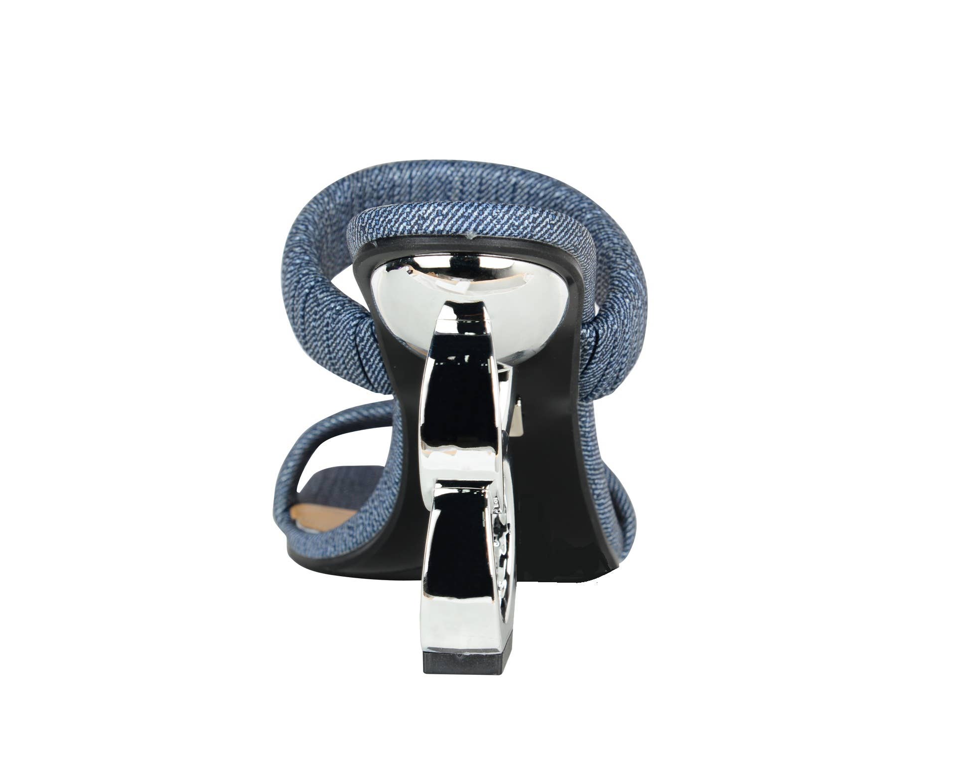 LADY COUTURE – Engroshandel Højhælede sko - Dame – Ninety Union RADDLE metalhæl plisseret tobåndsglide57