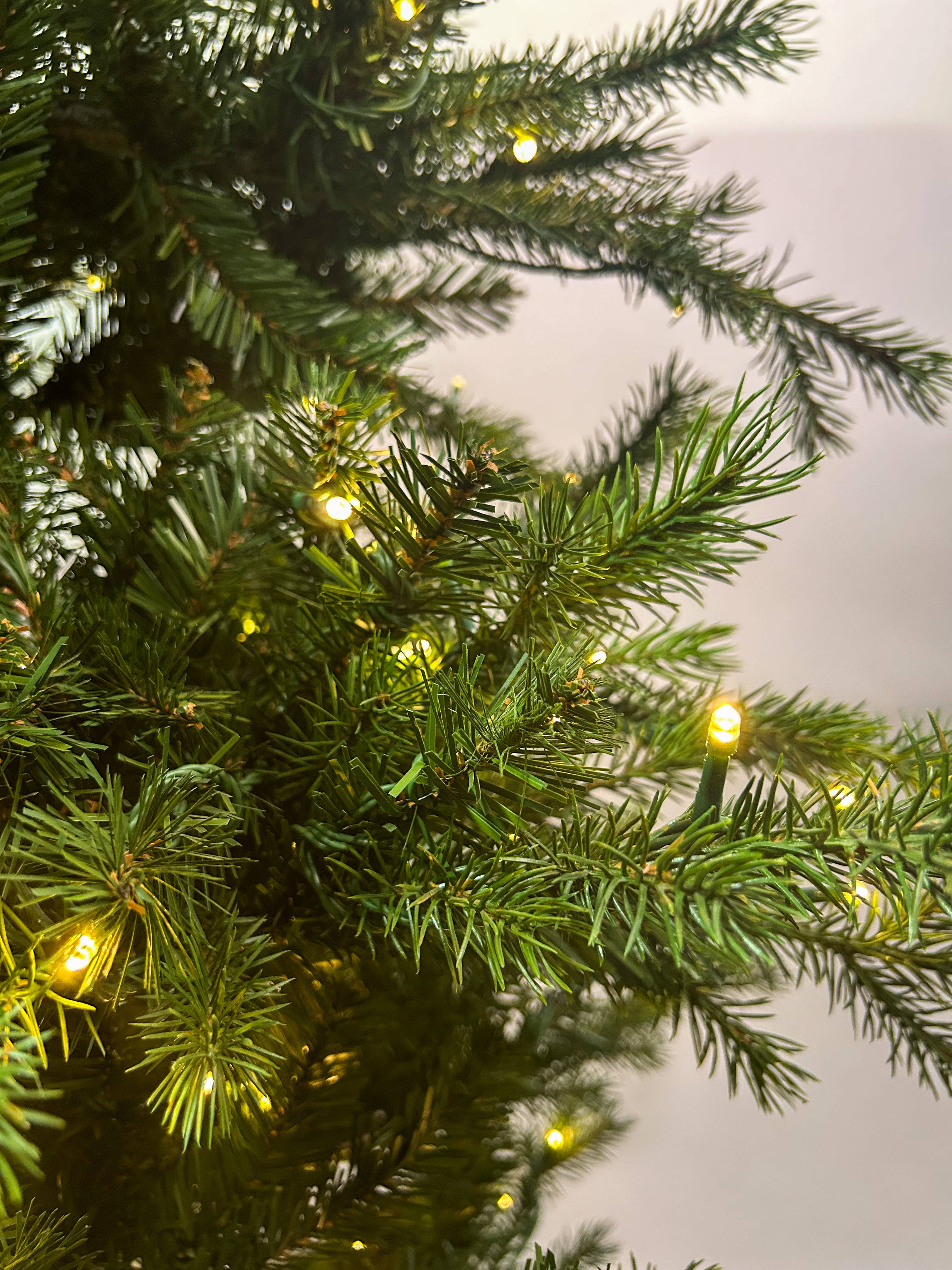 Jacobson - Wholesale Artificial Christmas Tree - 7.5ft Slim Pencil Christmas Tree - Hillside Spruce2