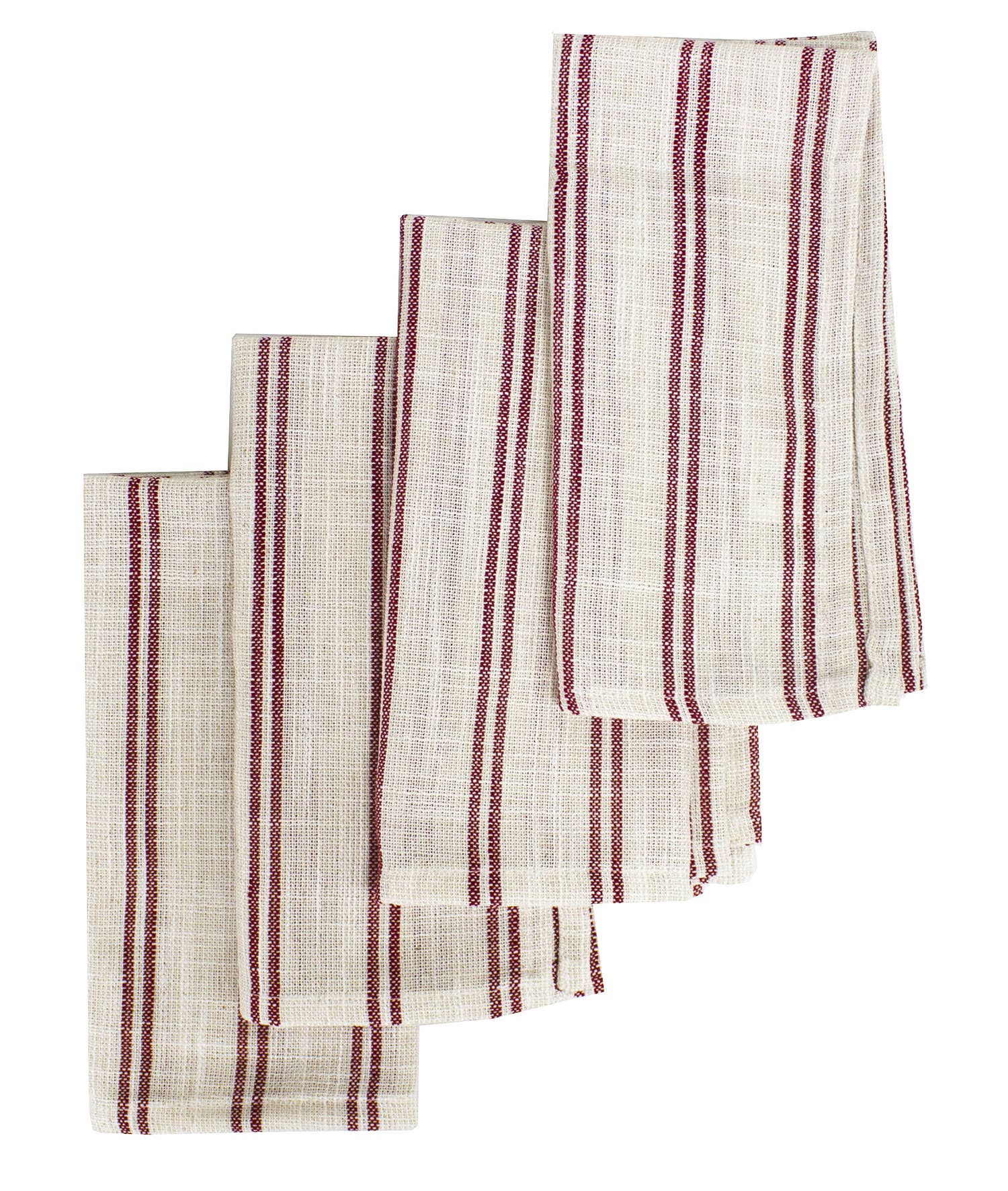 Fennco Styles – Guardanapo e pano de jantar por atacado – Guardanapo de jantar em pano de linho às riscas moderno5