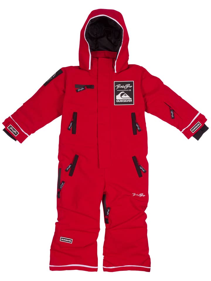 BinkyBro – wholesale Skidoverall – barn – 99-90 spansk röd snödräkt