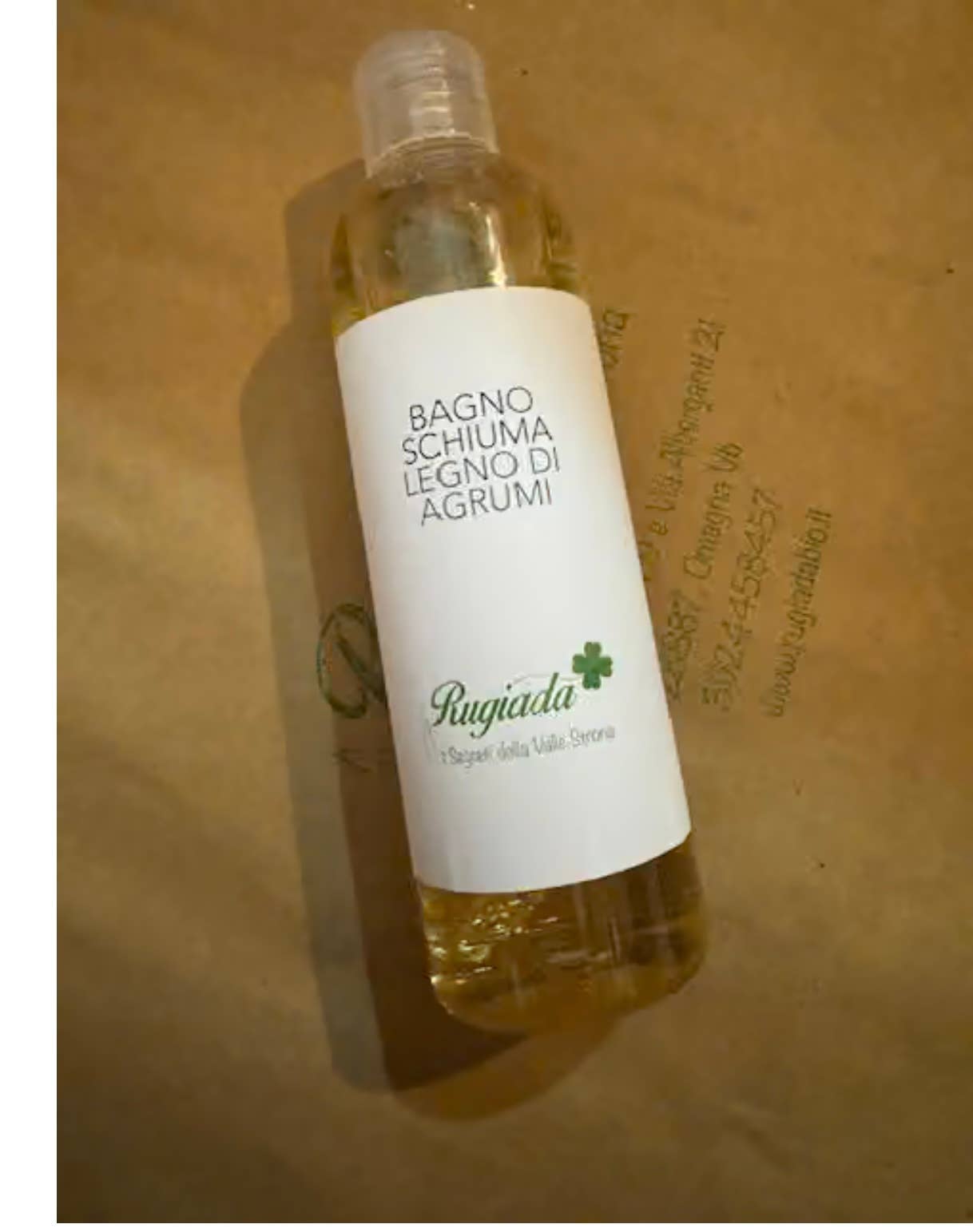 Rugiada I Segreti della Valle Strona – wholesale Bubbelbad – Citrus Wood duschg gel0