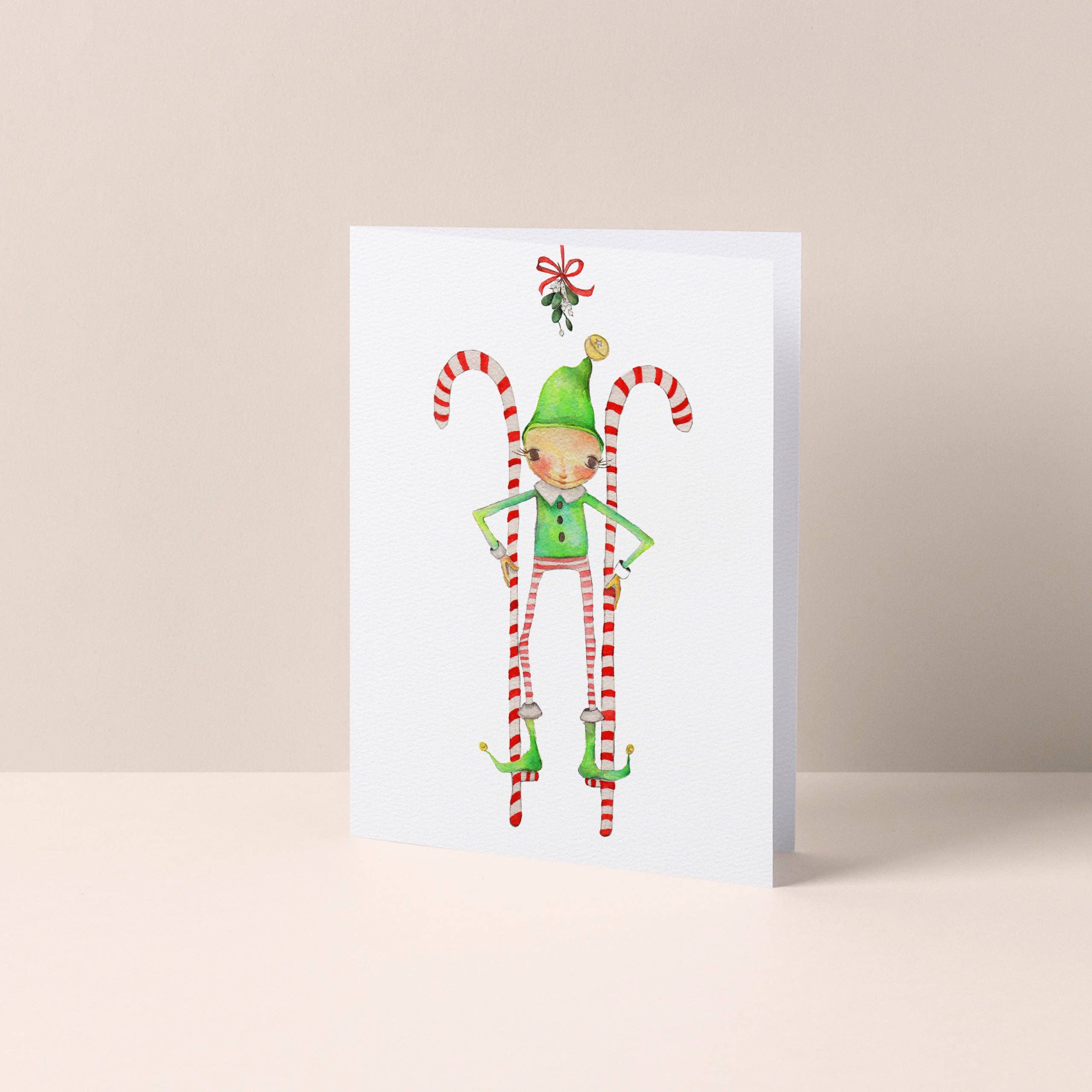 The Gnat - Vente Cartes de Noël - Elfe sur pilotis