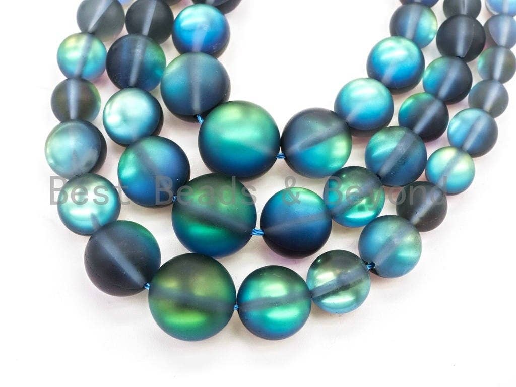charm 15 Stränge 10-12mm  Mehrfarbig Süßwasser Perlenkette Armband Set 