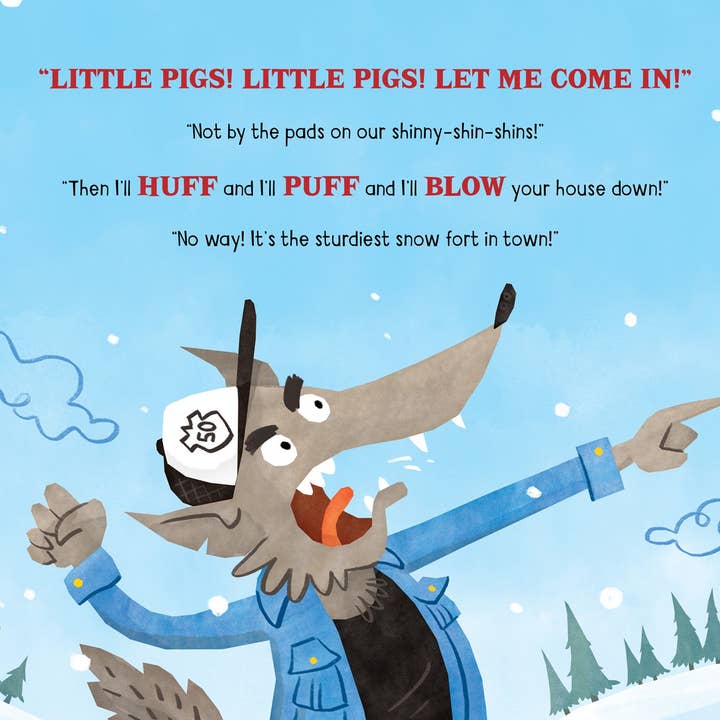 Sleeping Bear Press - Wholesale Book - Kids - The Three Canadian Pigs: A Hockey Story Picture Book