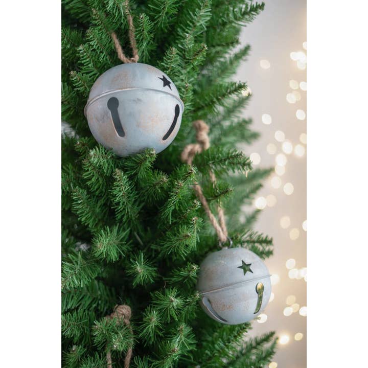 A&B Home Group Inc. - Wholesale Ornament - D4x4" Bell - Gray8