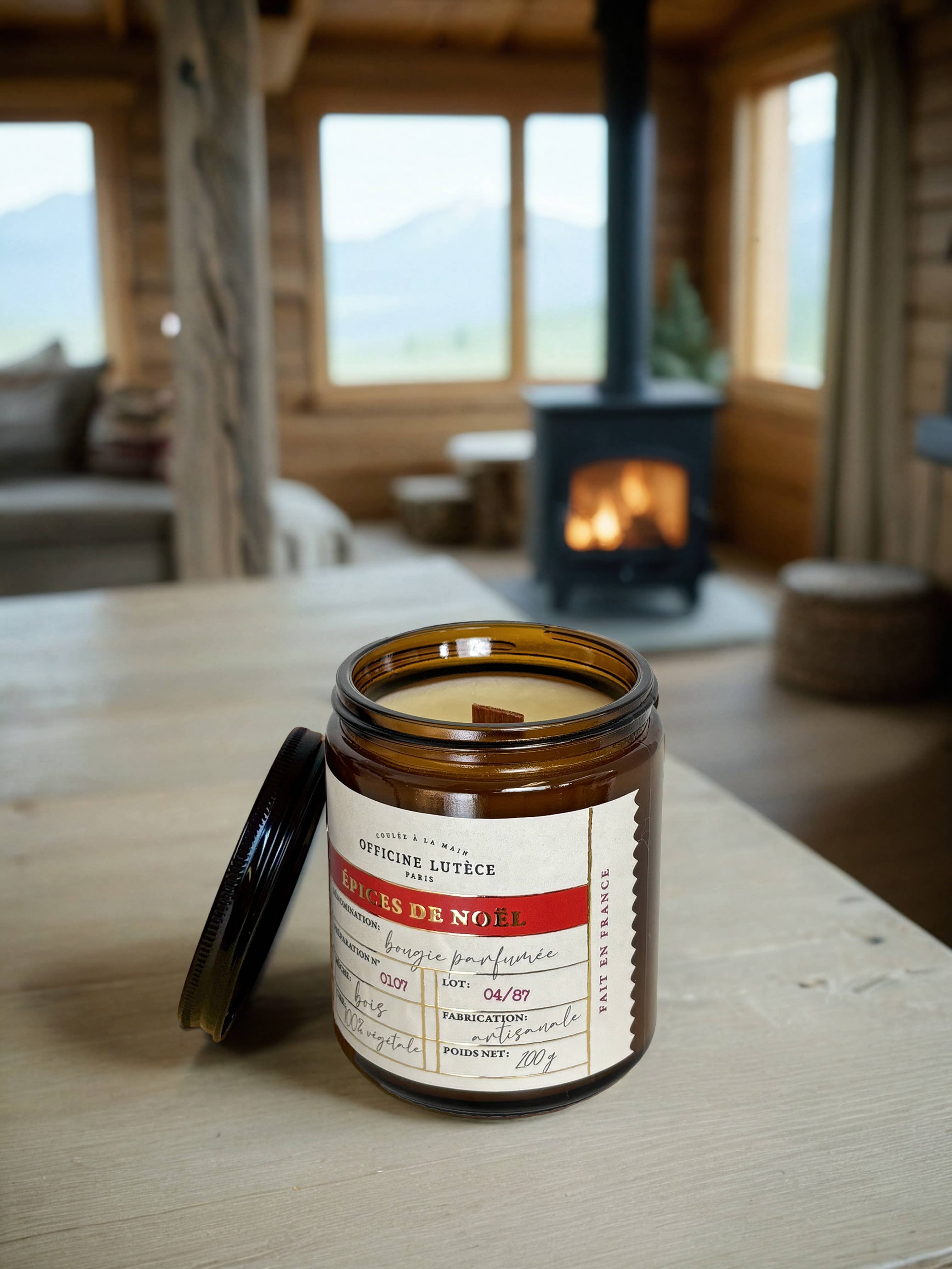 Officine Lutèce - Wholesale Jar/Filled Candle - Scented Candle Christmas Spices - 200g4