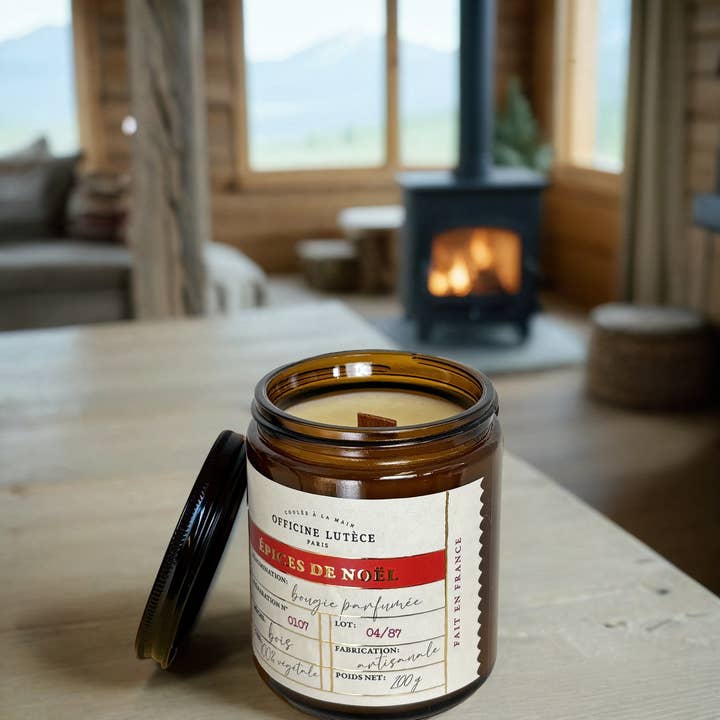 Officine Lutèce - Wholesale Jar/Filled Candle - Scented Candle Christmas Spices - 200g4