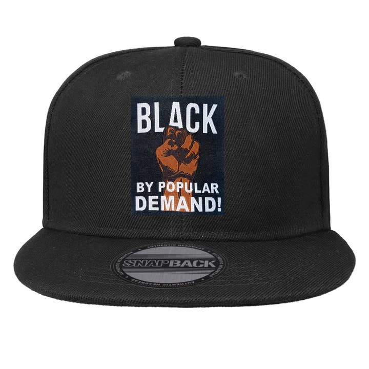 Schwarze Snapback-Kappe "Black Power" HBCU, beliebt auf Nachfrage für den Großhandel von HGC Apparel LLC