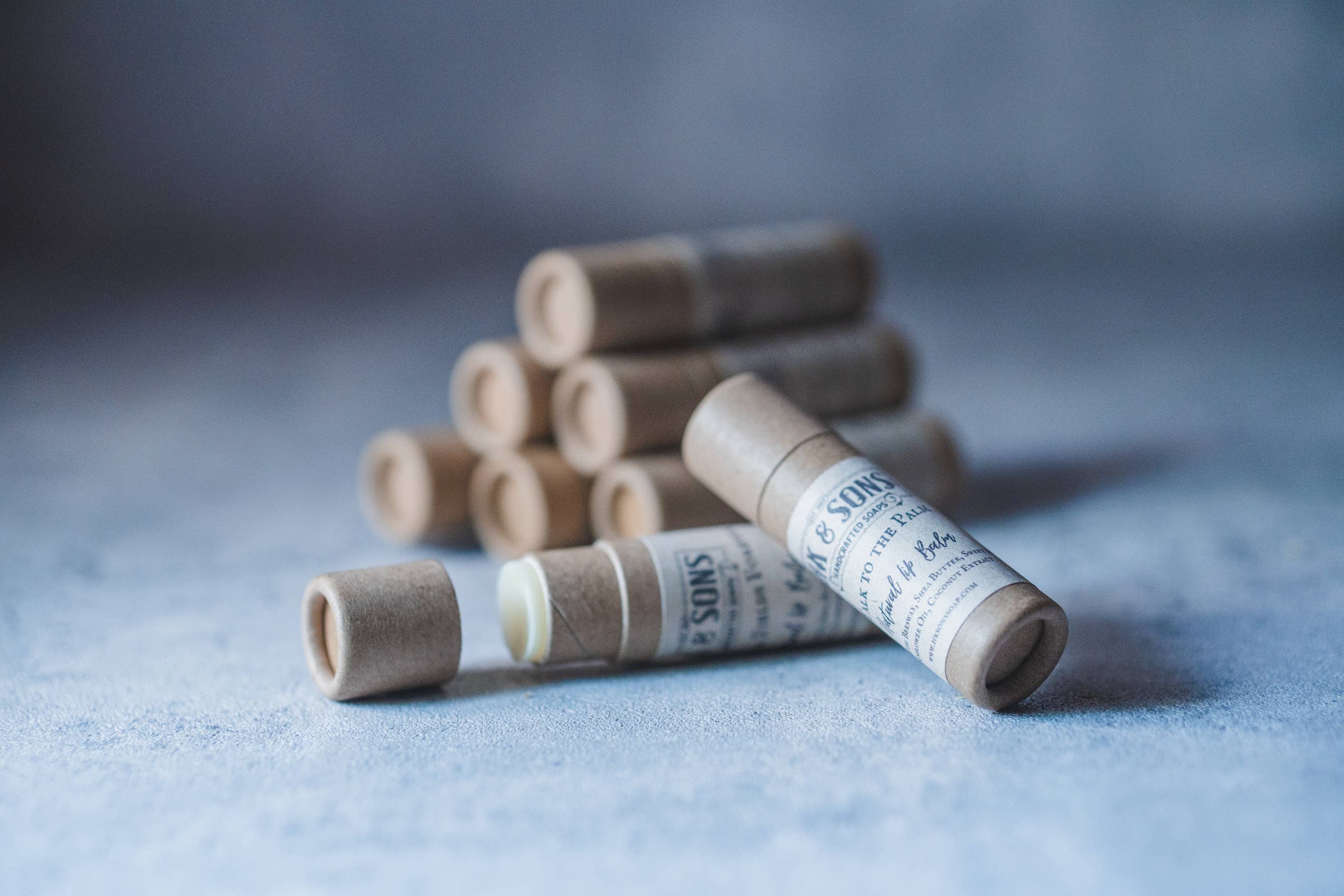 HK and Sons - Wholesale Lip Balm - Natural Lip Balm Eco-Friendly Biodegradable Paperboard Tube9