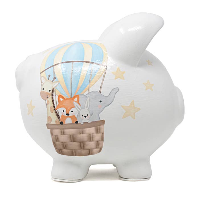 Child To Cherish® - Vente Tirelire - Enfant et bébé - Tirelire montgolfière