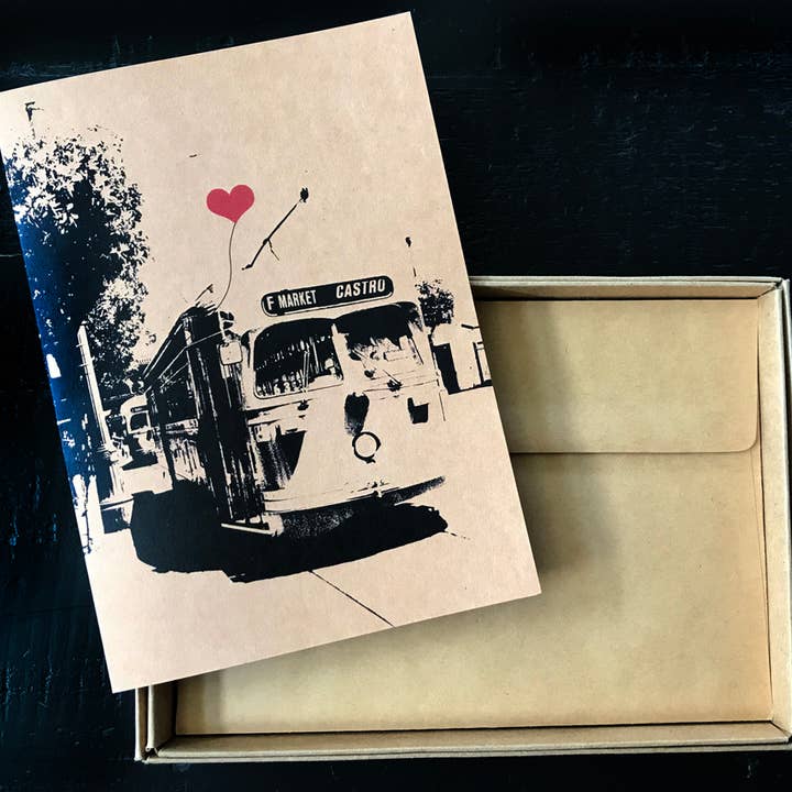 noteify - Wholesale Stationery/Notecard Set - San Francisco Lover’s Assorted Boxed Set of 8 Note Cards