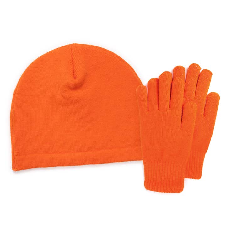 Muk Luks - Wholesale Beanie - Men's - Quietwear Men's Heat Retainer Beanie and Glove Set1