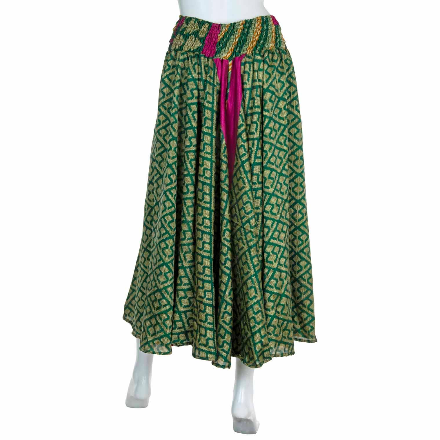 Siesta – Großhandel Hose – Unisex – Recycelte Sari-Palazzo-Hose3