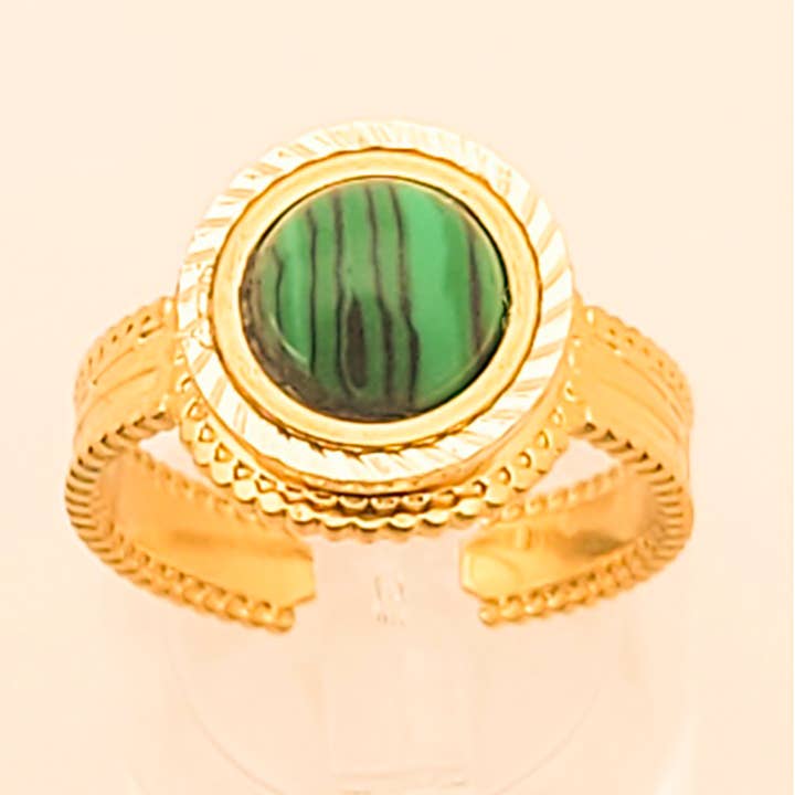 YACCU steel ring for wholesale by Moira Bijoux Creation