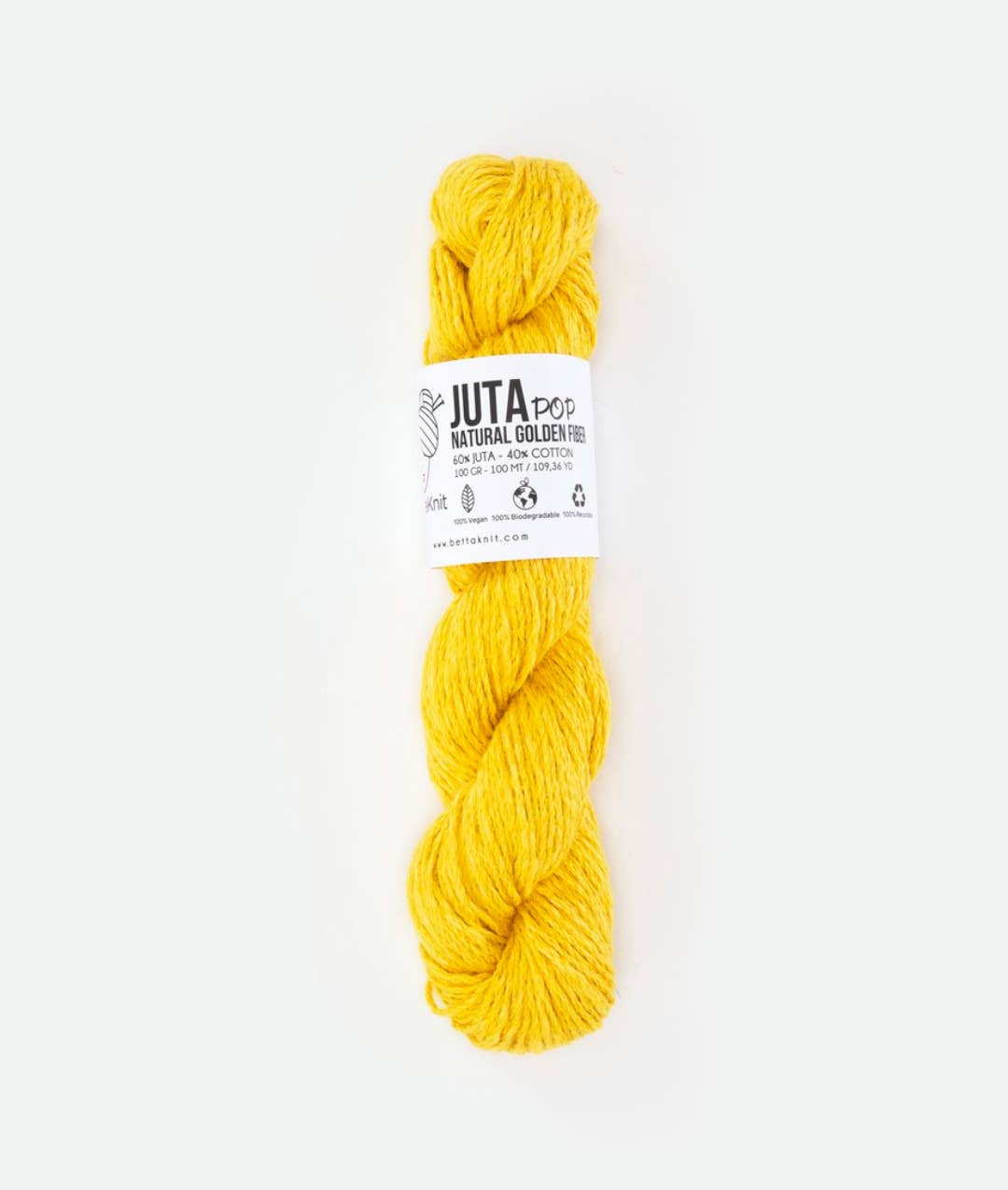 BettaKnit - Vente Fils à tricoter - Juta Pop, 60 % fil de jute — 40 % coton6