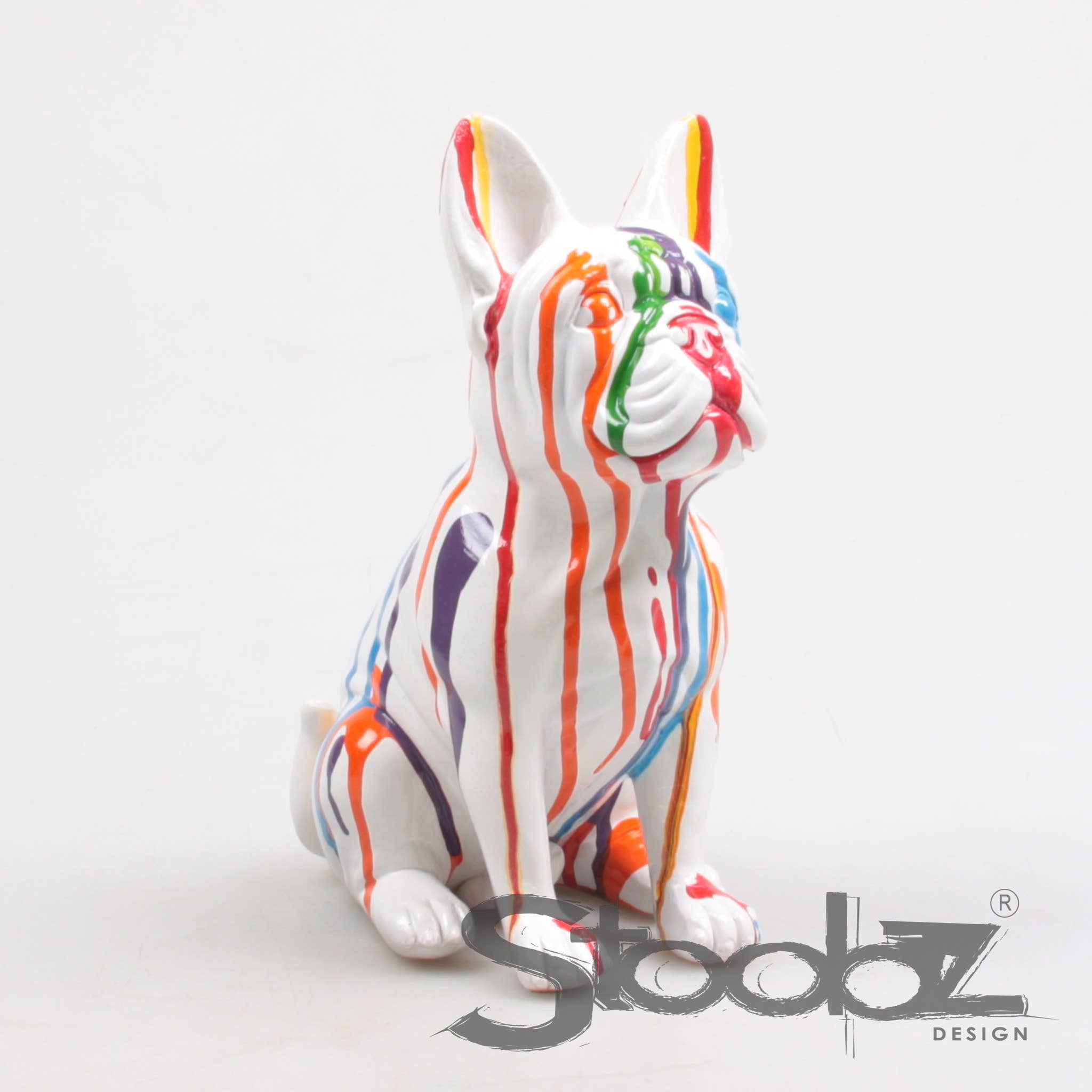 Imhof & Stevens BV - Wholesale Decorative Figurine - DOG FRENCH BULLDOG ART 20.5 CM STOOBZ DESIGN0