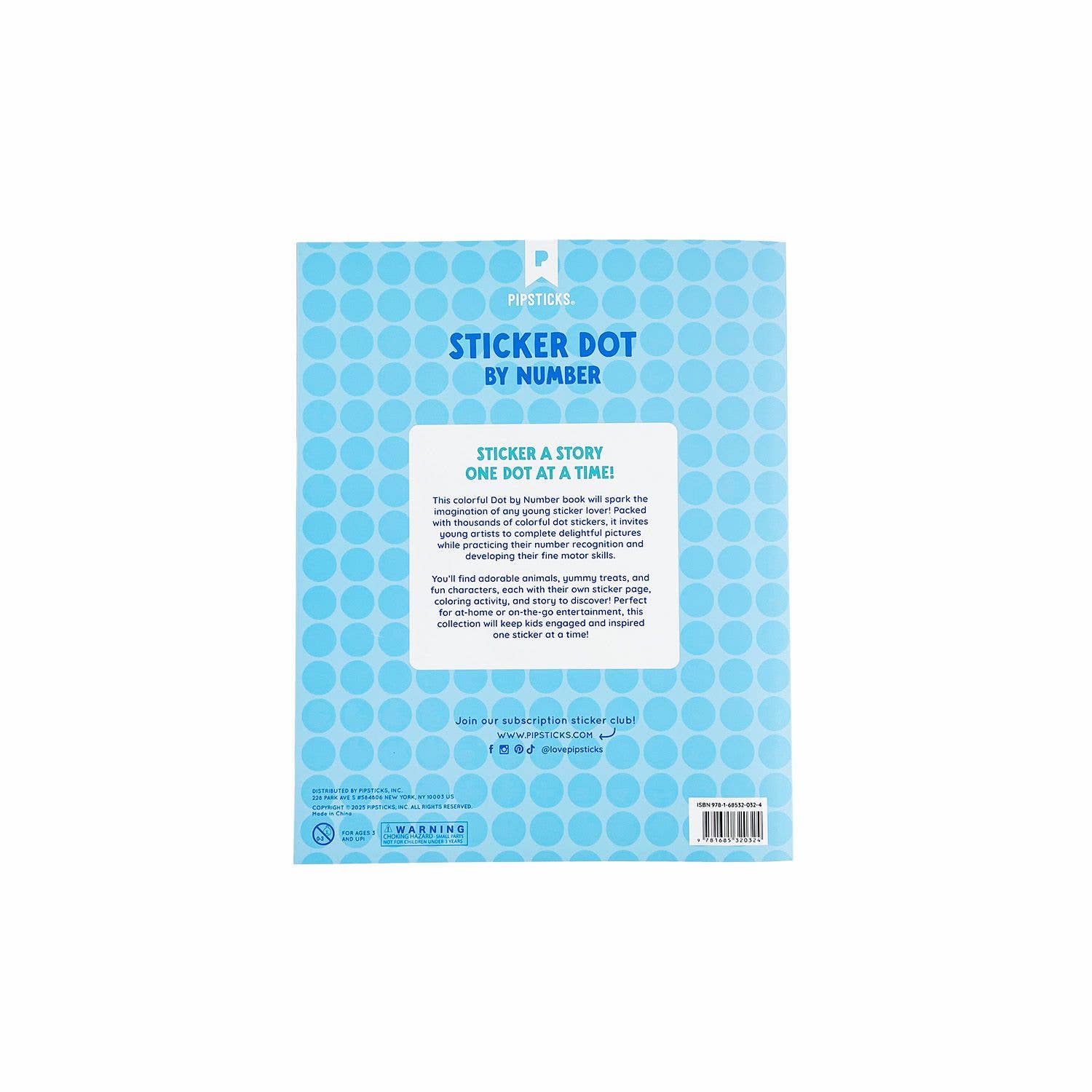 Pipsticks – wholesale Sticker – Sticker Dot by Numbers Volume 19