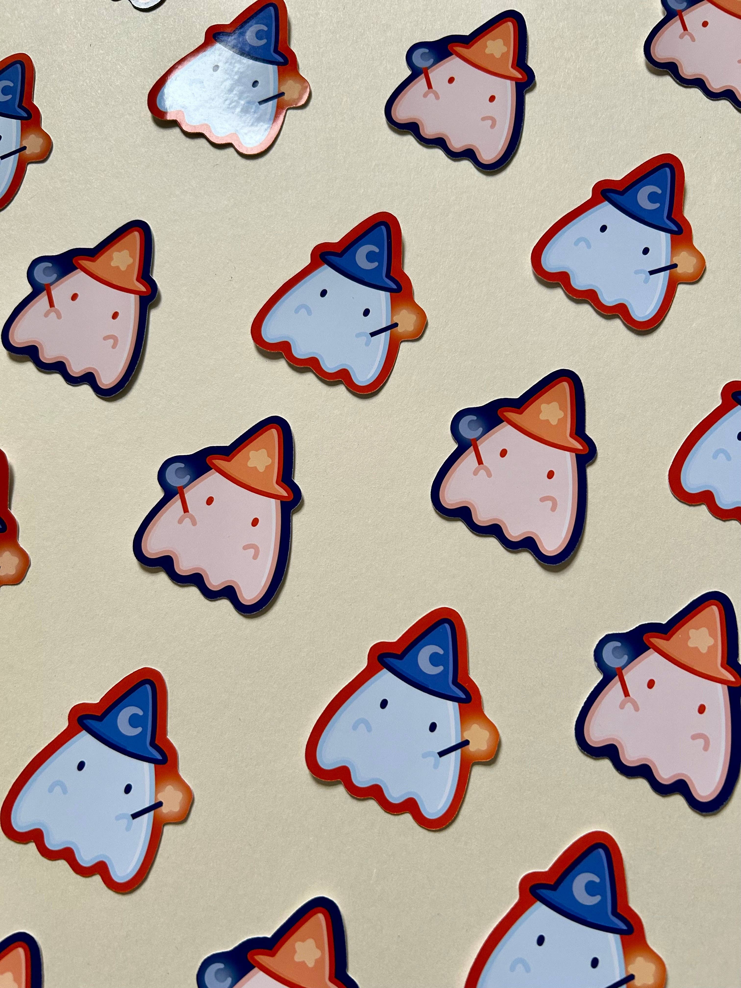 Poppodopolis – wholesale Sticker – Magical Ghosties Single Sticker Set1