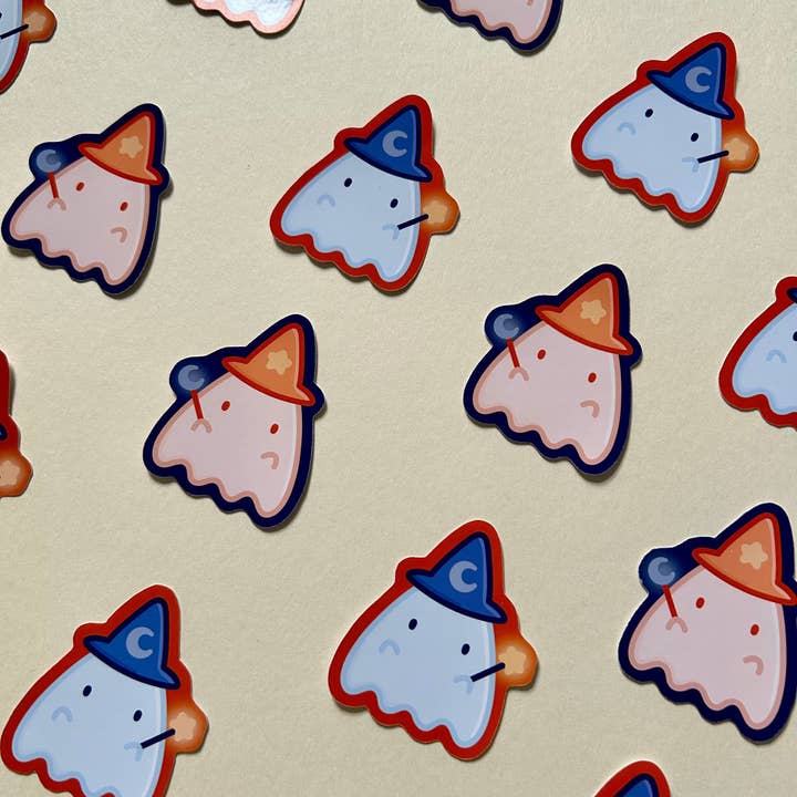 Poppodopolis – wholesale Sticker – Magical Ghosties Single Sticker Set1