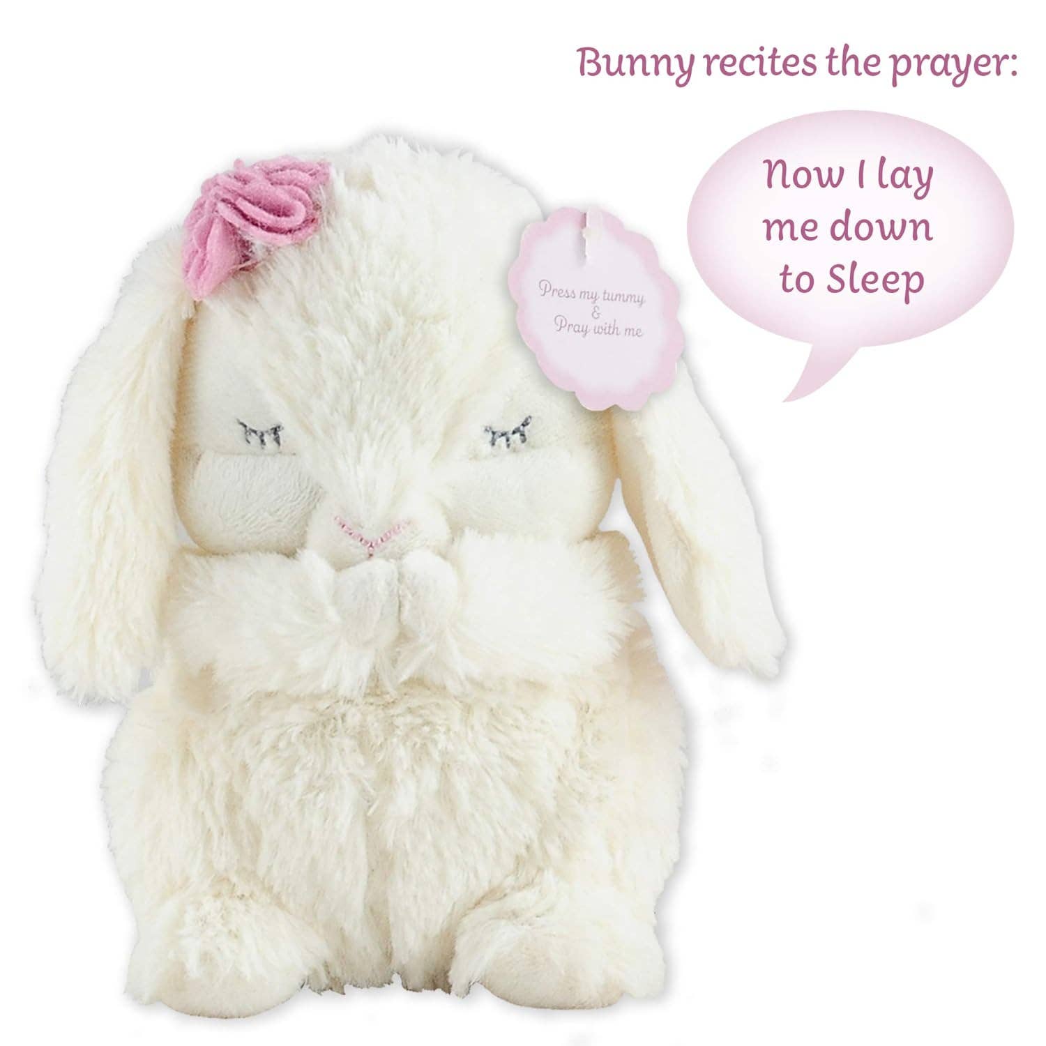Bearington Collection - Wholesale Stuffed/Plush Toy - Kids & Baby - Everybunny Prays Giftset w/Book and Bunny reciting prayer1