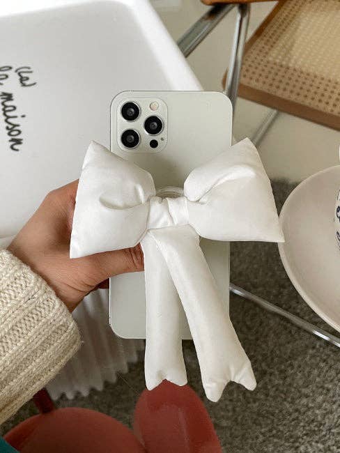 MOND HAUS - Wholesale Phone Grip - Linda Phone Holder | Puffy Ribbon Charm Smartphone Griptok 4