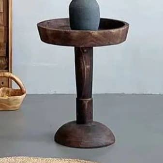 Vintage sidobord i trä för wholesale av Kiyo Home