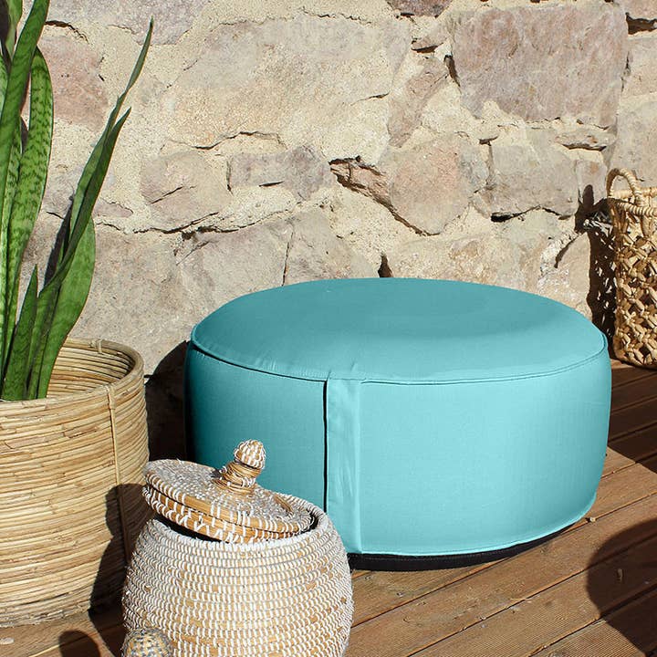 DECOSTARS - CmaDECO - Wholesale Pouf - COSTA Colourful Inflatable Round Outdoor Ottoman2