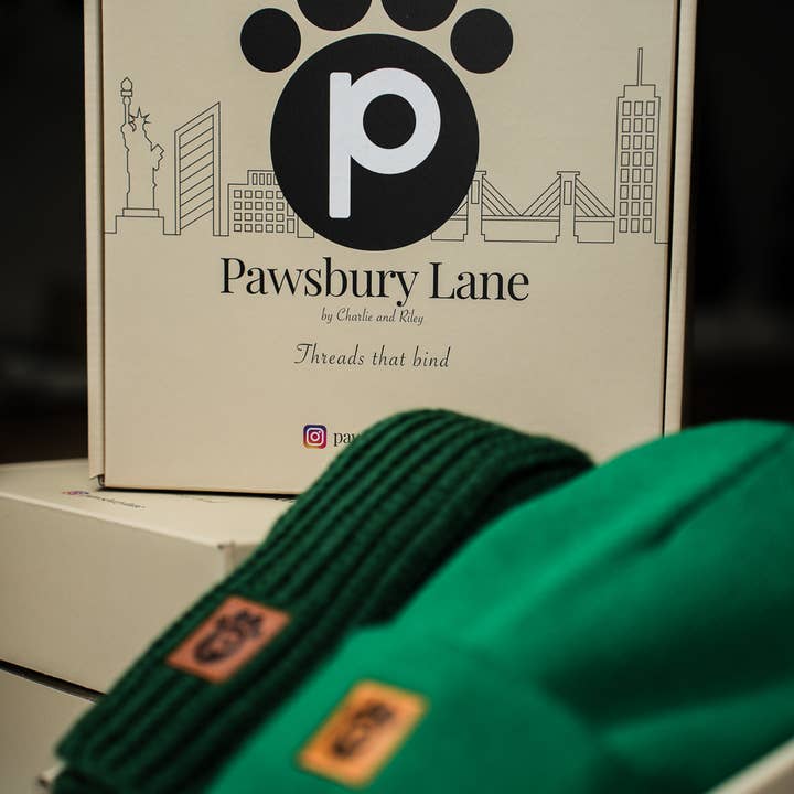 Pawsbury Lane - Vendita all'ingrosso Sciarpa - Cani e gatti - Sciarpa Invernale per Proprietario e Cane - Verde Smeraldo