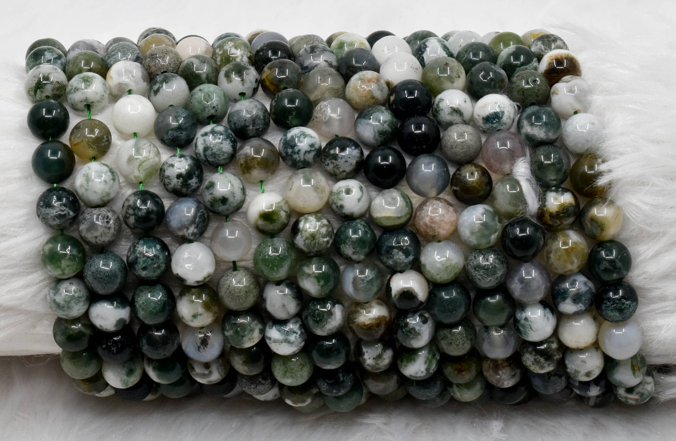 Soothing Crystals - Wholesale Beads - Crystal Jewelry Beads | Tree Agate | Healing Gemstone Beads3