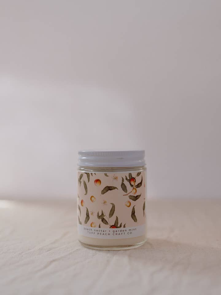 NETTARE DI PESCA + MENTA DEL GIARDINO per la vendita all'ingrosso da parte di Tuff Peach Craft Co.