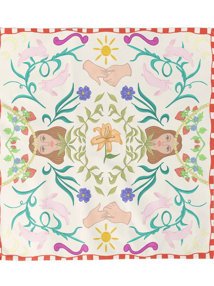 Pañuelo de fresa para venta al por mayor de Serein Co.