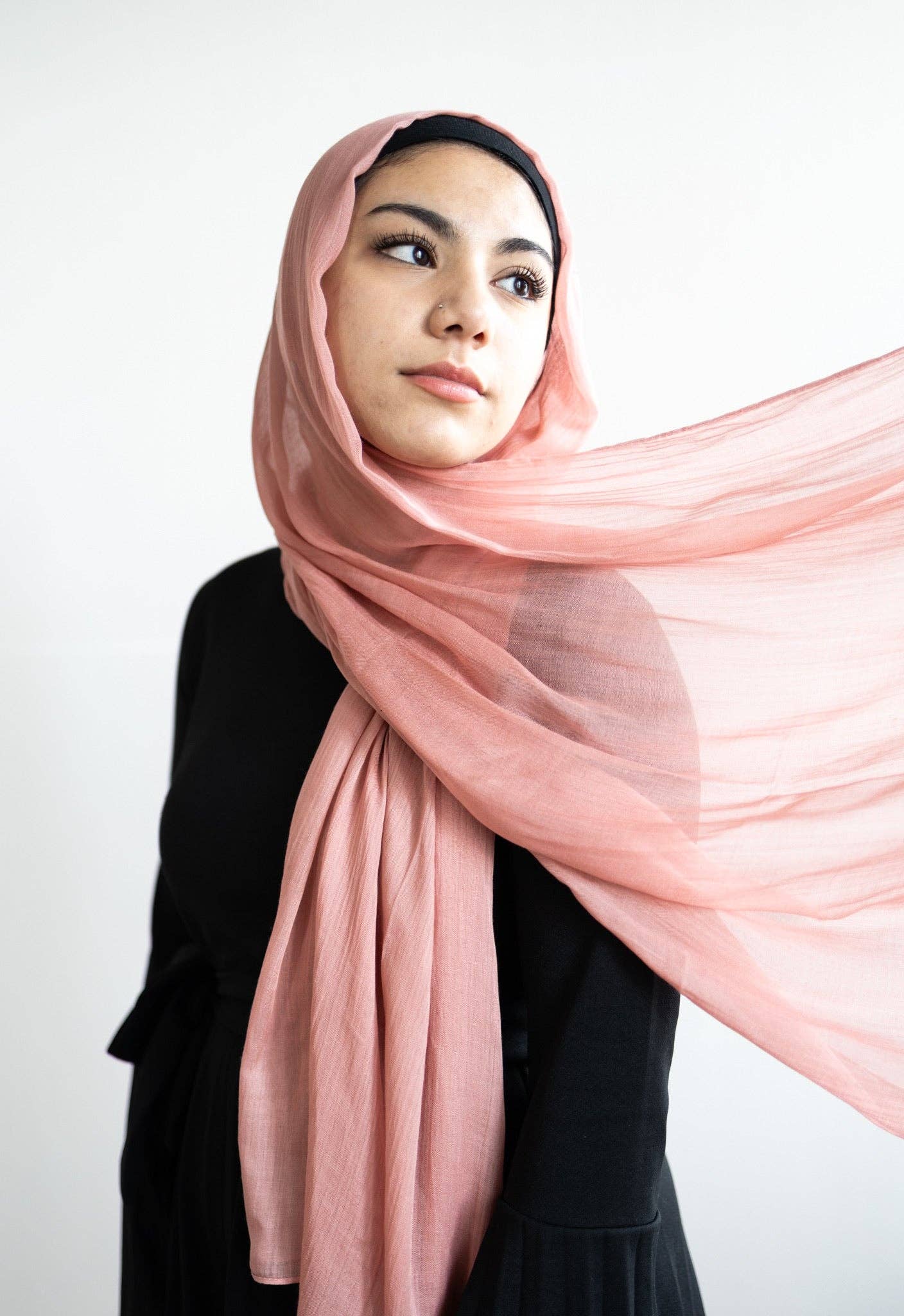 Bella Hijabs - Wholesale Hijab - Women's - Modal Hijab - Pale Mauve0