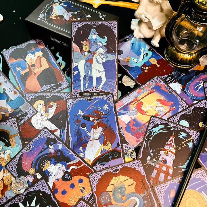 Vermilion Collection - Wholesale Tarot cards - Wishing Star Tarot7