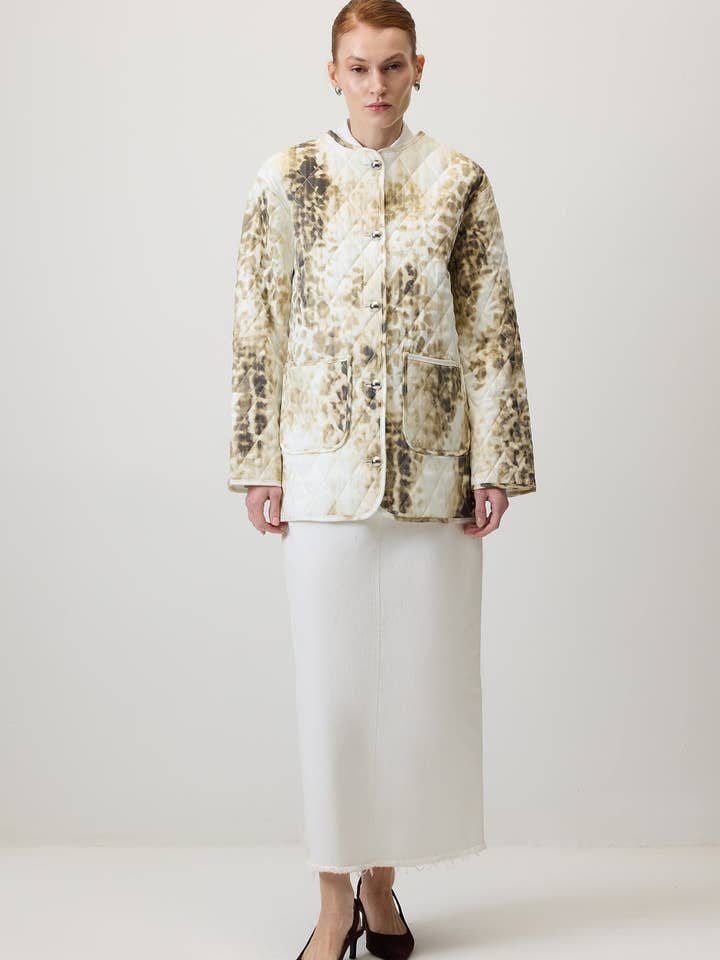 GEMUSTERTE STEPPJACKE für den Großhandel von Touché Privé EU