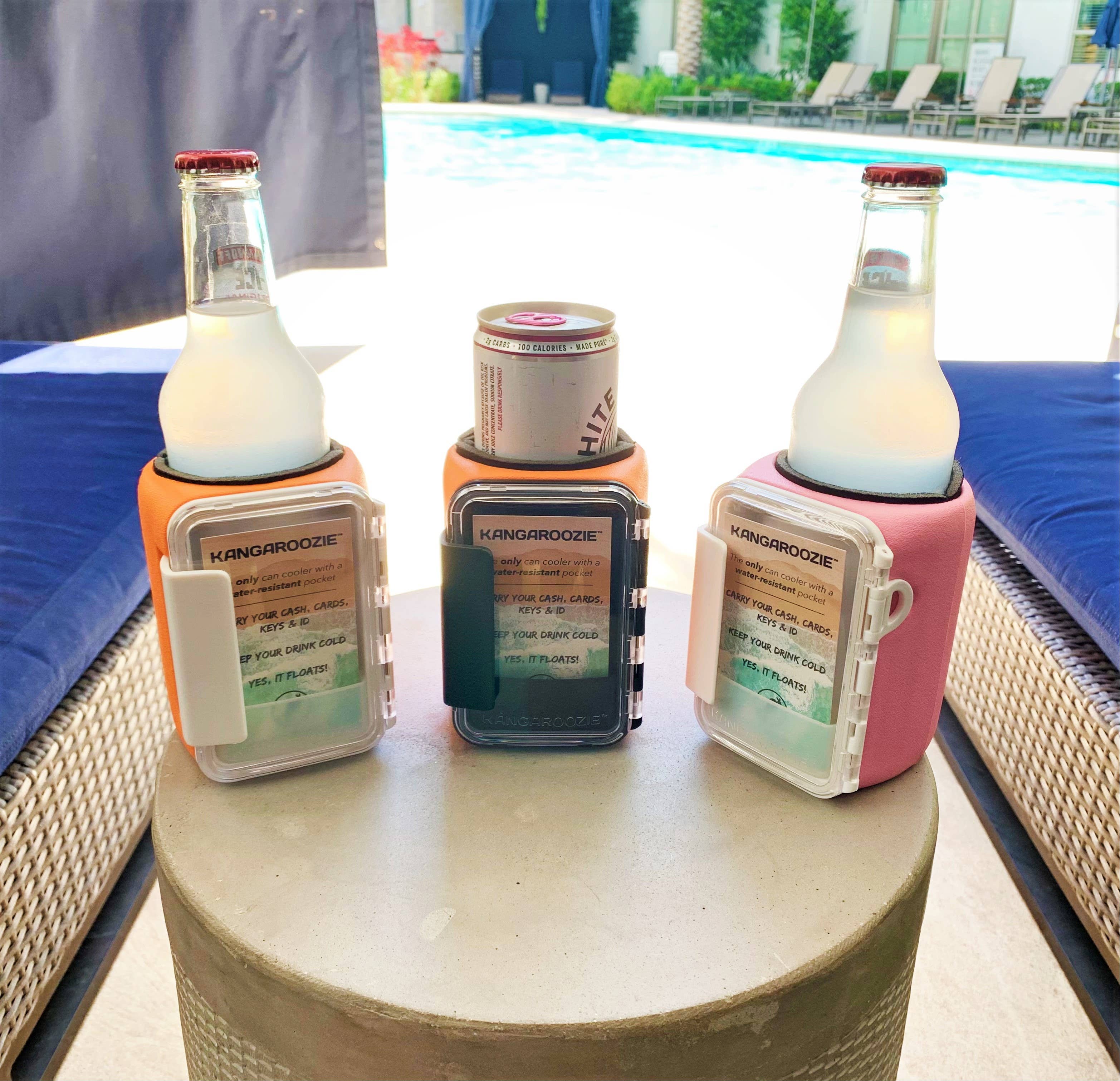 Kangaroozie - Wholesale Drink Huggers & Koozies - Kangaroozie (for slim cans & bottles) - Koozie with Pocket2