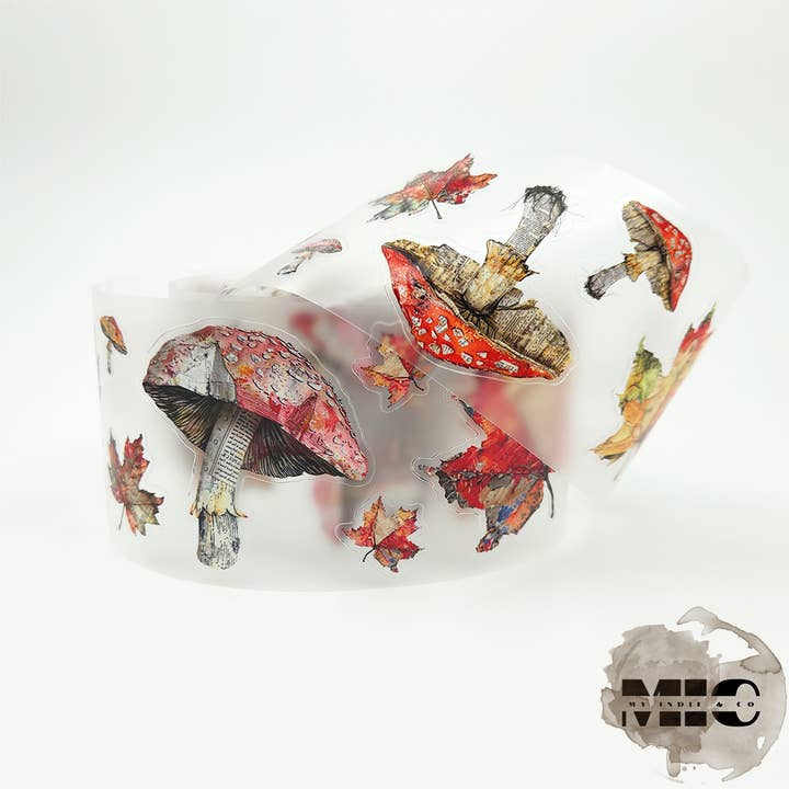 MIC | PET Tape (3D Glans & Kiss-cut): Svampestier for engroshandel hos MIC & MIM Premium Paper Shop