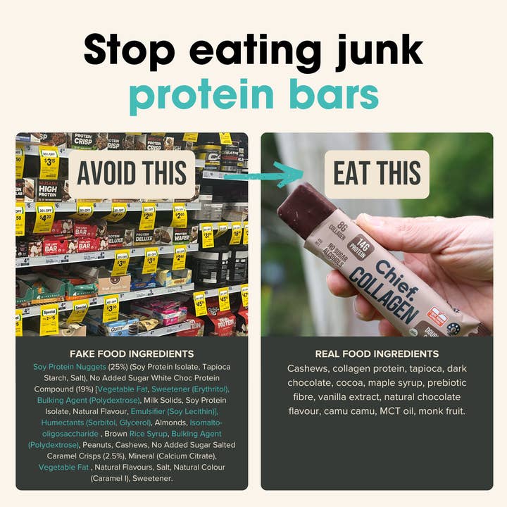 Chief Nutrition - Wholesale Snack bar - Collagen Protein Bars - Double Choc1