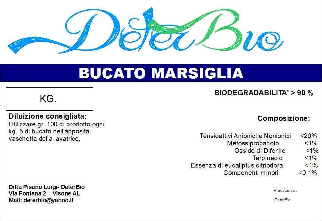 Deterbio - Wholesale Liquid Laundry Detergent - Laundry detergent for washing machine 5 kg in bag in box3