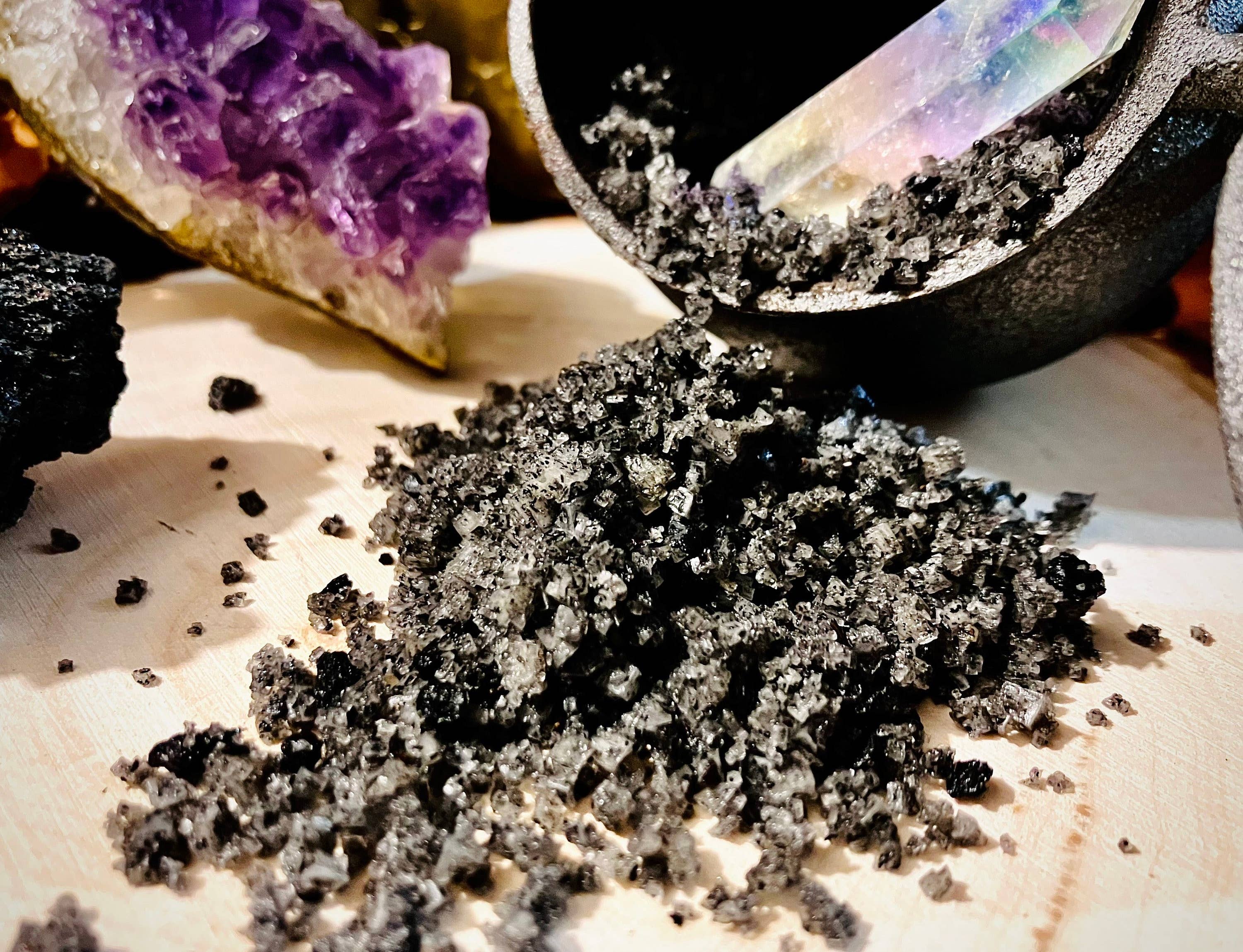 Desarwen - Wholesale Meditation Supplies - Witch Talisman Protection Black Salts