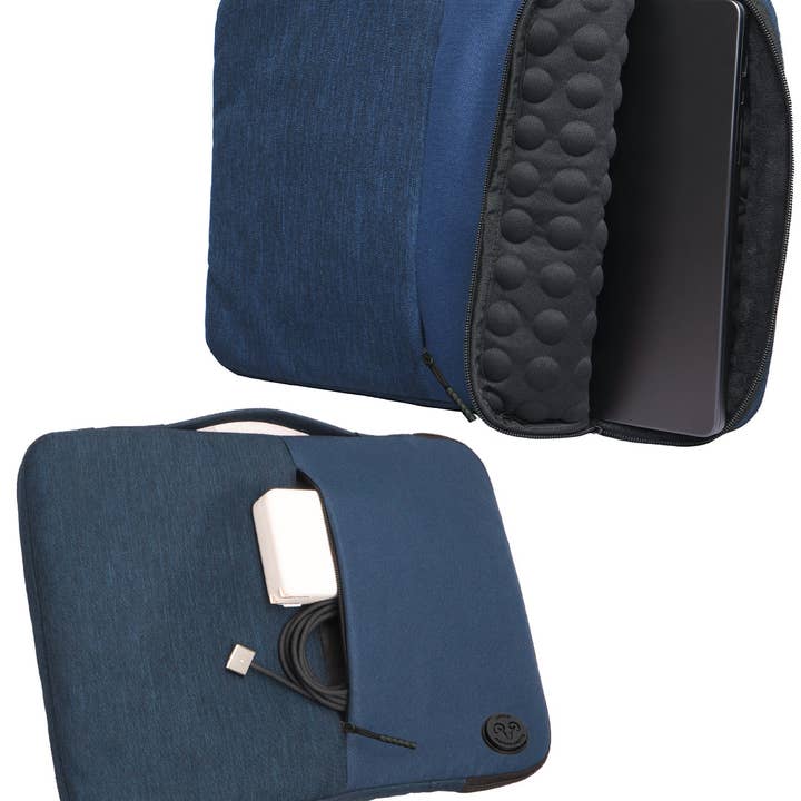 Magid – wholesale Laptop/tablet case – Unisex – Jack Abrahams The Velocity Two-Tone Nylon Protective Padded Laptop Sleeve 4L7